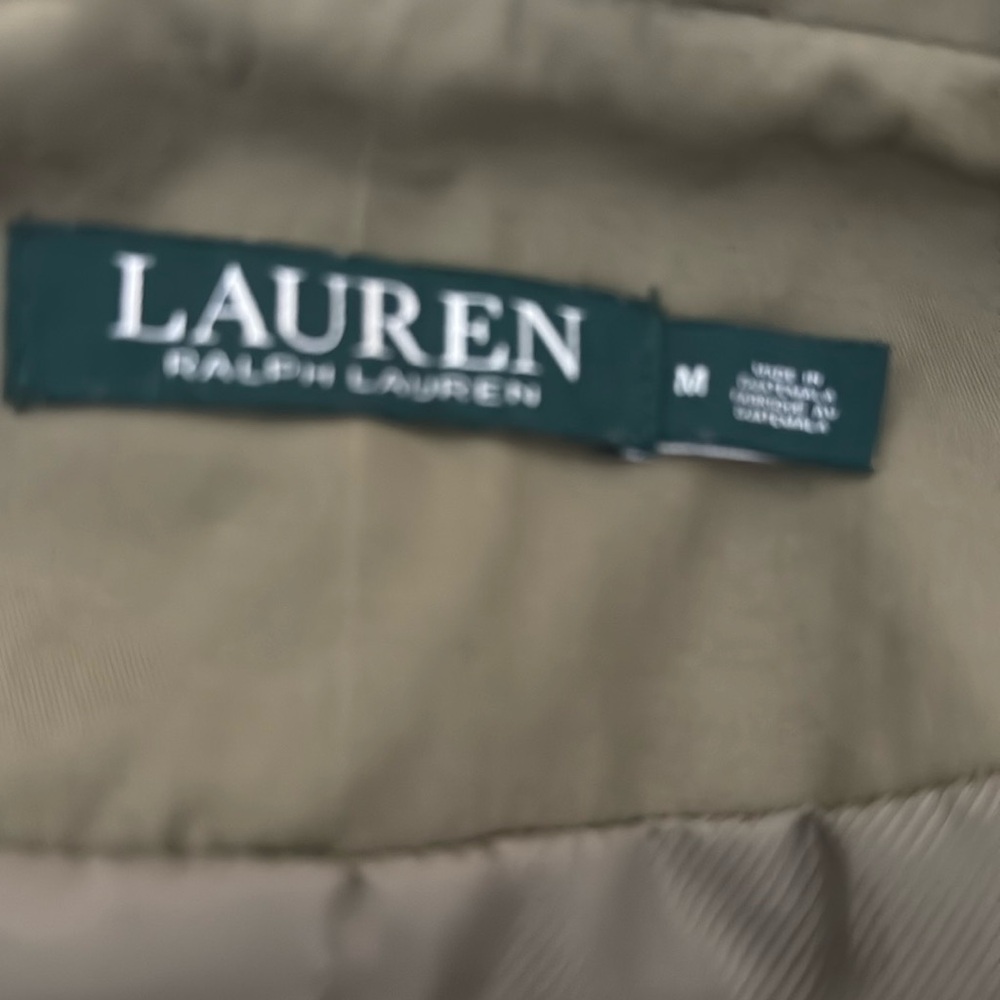 Ralph Lauren Khaki Women's Trench Coat - Picture 14 of 16